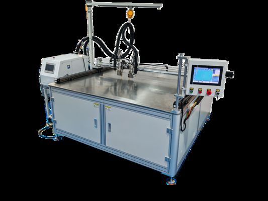 XY Glue Plotter Continuously Selectable Up To 6.0 M / S Speed And Automatic Height Adjustment for Perfect Profitable Displays