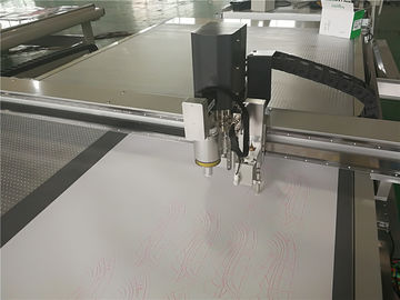 Construção de aço da máquina de corte da gaxeta do CNC do uso da produção com alta velocidade