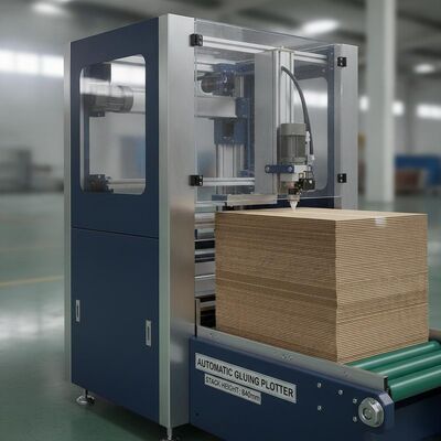 Plotador automático de cola XY com 840 mm de altura de pilha 2-3 kg/h de saída de cola e suporte multioperador