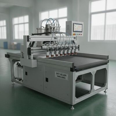 Plotador de cola XY com tamanho de trabalho de 3000x2000mm, ajuste automático de altura e saída de cola de 2-3 kg/h para distribuição de precisão