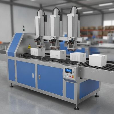 XY Glue Plotter CNC Gluer com velocidade selecionável contínua até 6 M/S e aplicação de cola de três cabeças suportando qualquer tamanho cola afiada