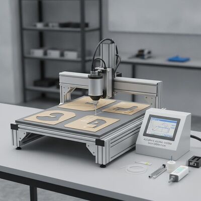 XY Glue Plotter CNC Gluer com 840mm altura de pilha 2-3Kg/h saída de cola e 24h tempo de trabalho