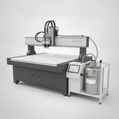 Plotadora de cola CNC Gluer XY com tamanho de trabalho de 3000x2000mm e volume de cola de 20L para distribuição de cola industrial
